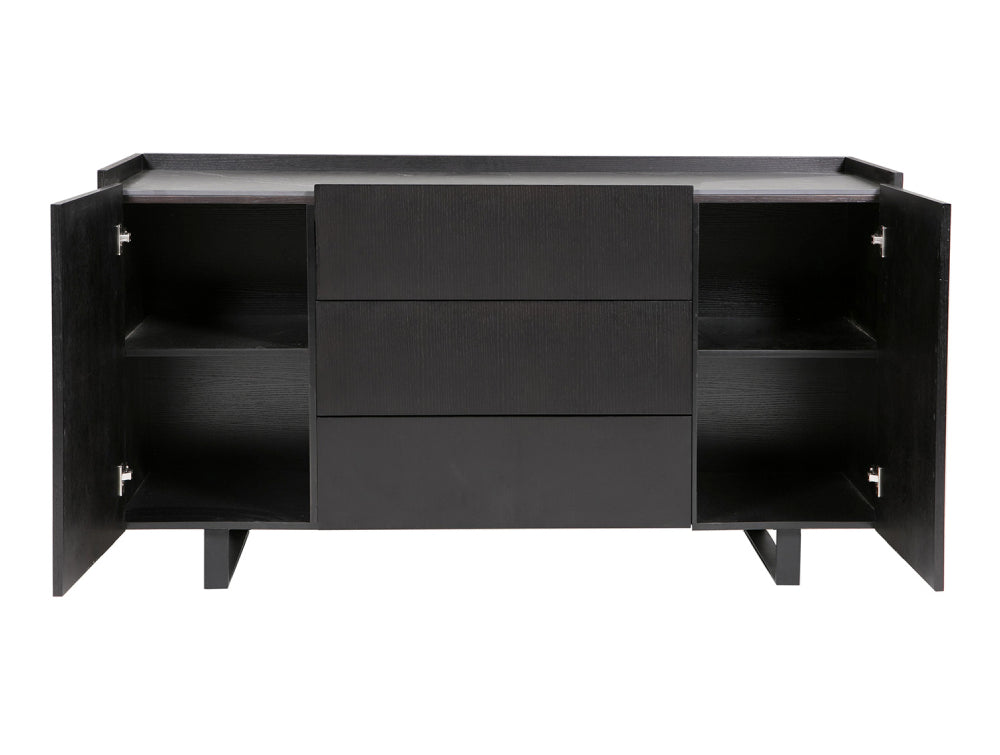 Ira 3 Drawer 2 Door Sideboard 6