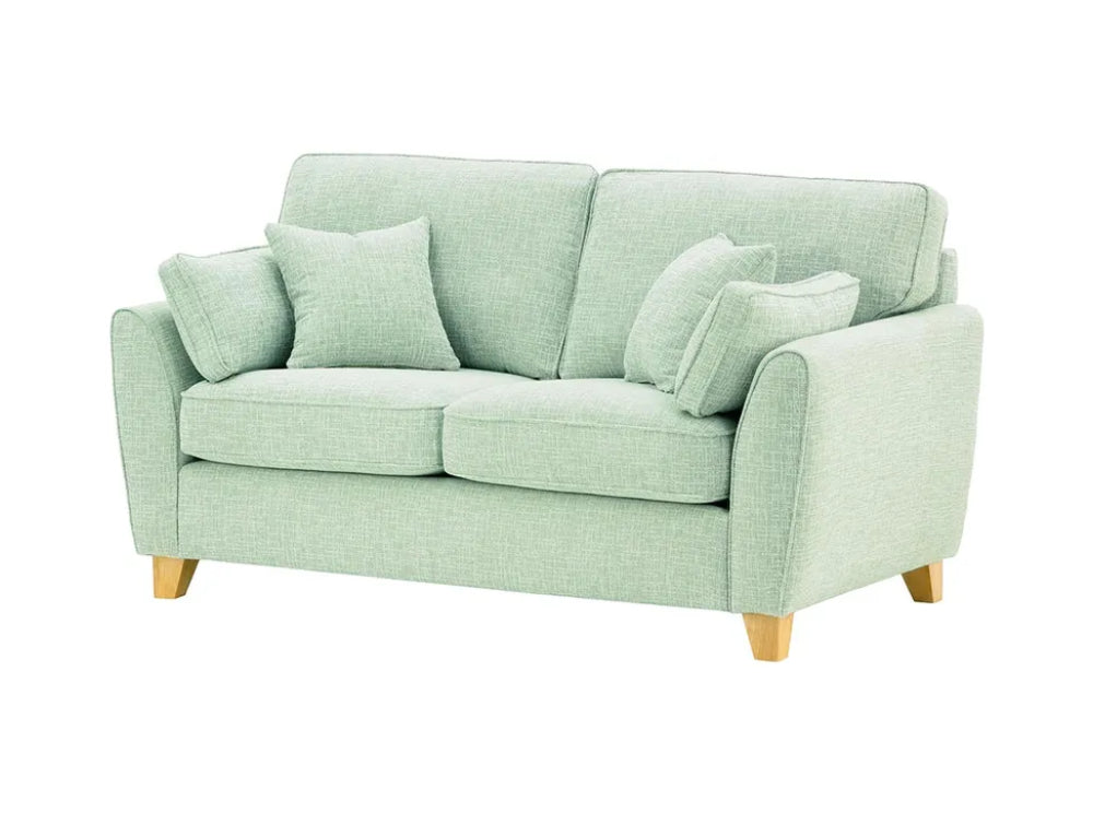 Jackson 2 Seater Sofa - Celadon and Like Oak