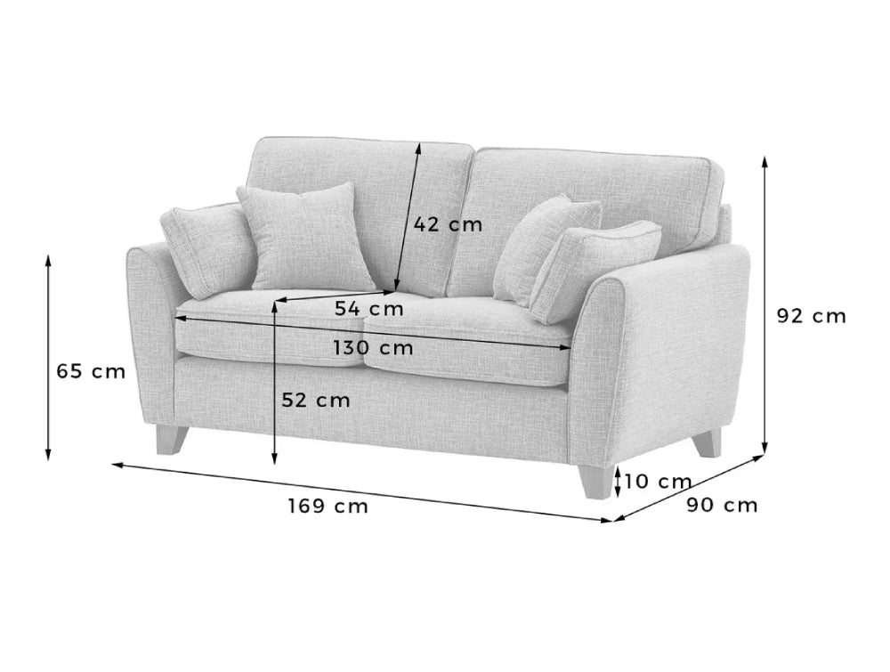 Jackson 2 Seater Sofa Dimensions