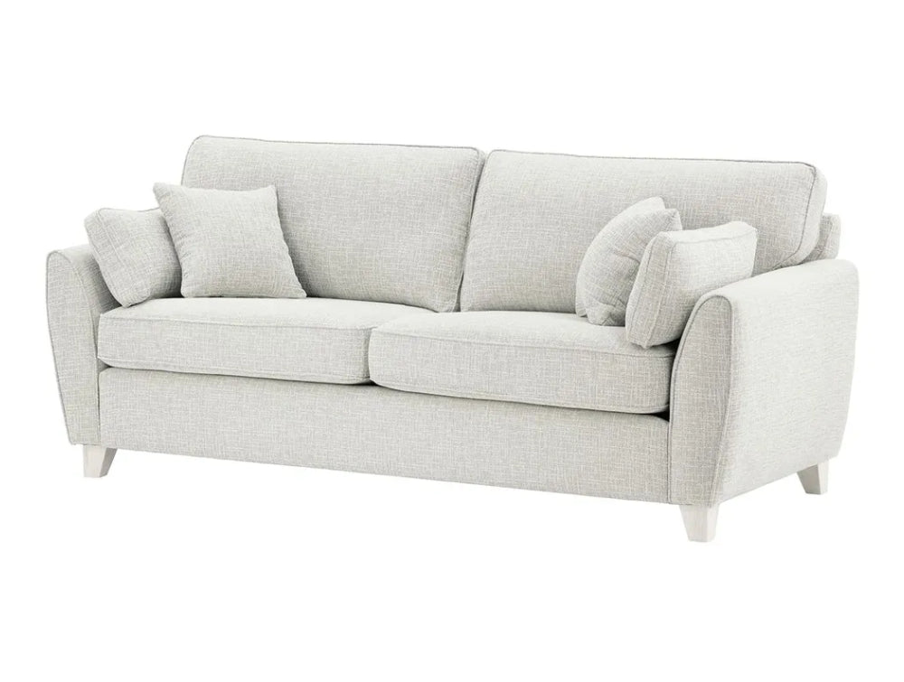 Jackson 3 Seater Sofa - Chalk and White
