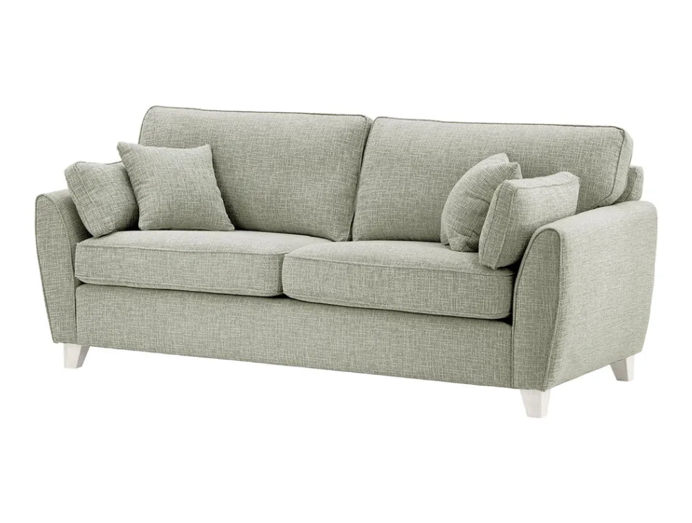 Jackson 3 Seater Sofa - Grey and White