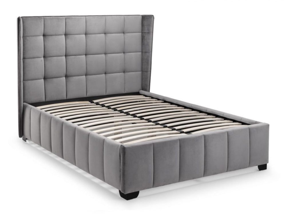 Jay Super King-Sized Bedframe Light Grey