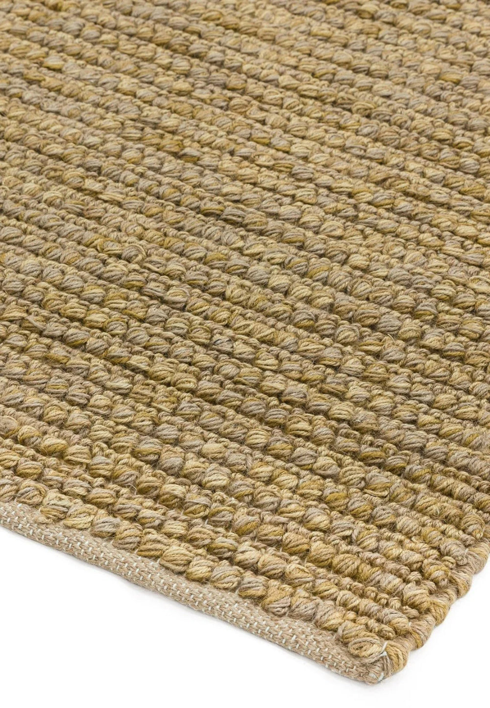 Jordan Flatweave Floor Rug Natural Corner Detail