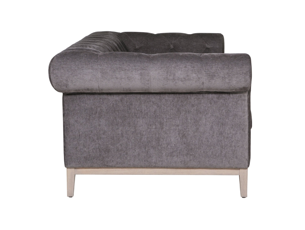 Jude 3 Seater Sofa Grey 4