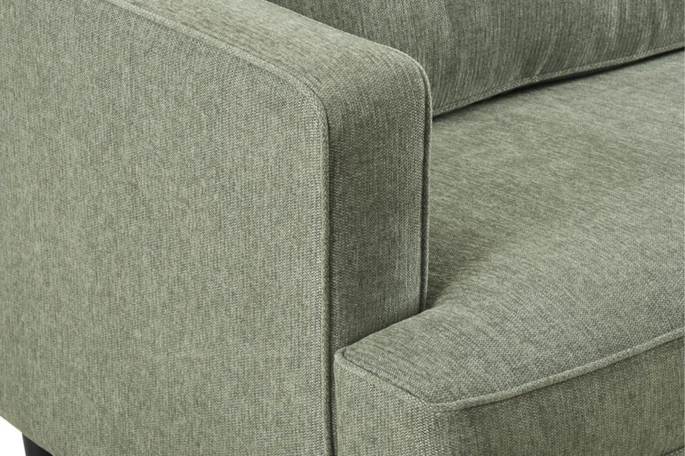 Jupiter 2-Seater Sofa Sage Armrest Detail
