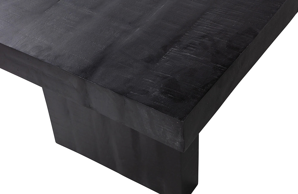 Kai Dining Table Black 3 Close Up Detail
