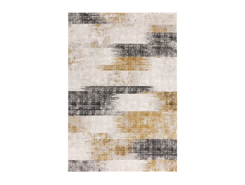 Kazzie Lines Rug Gold