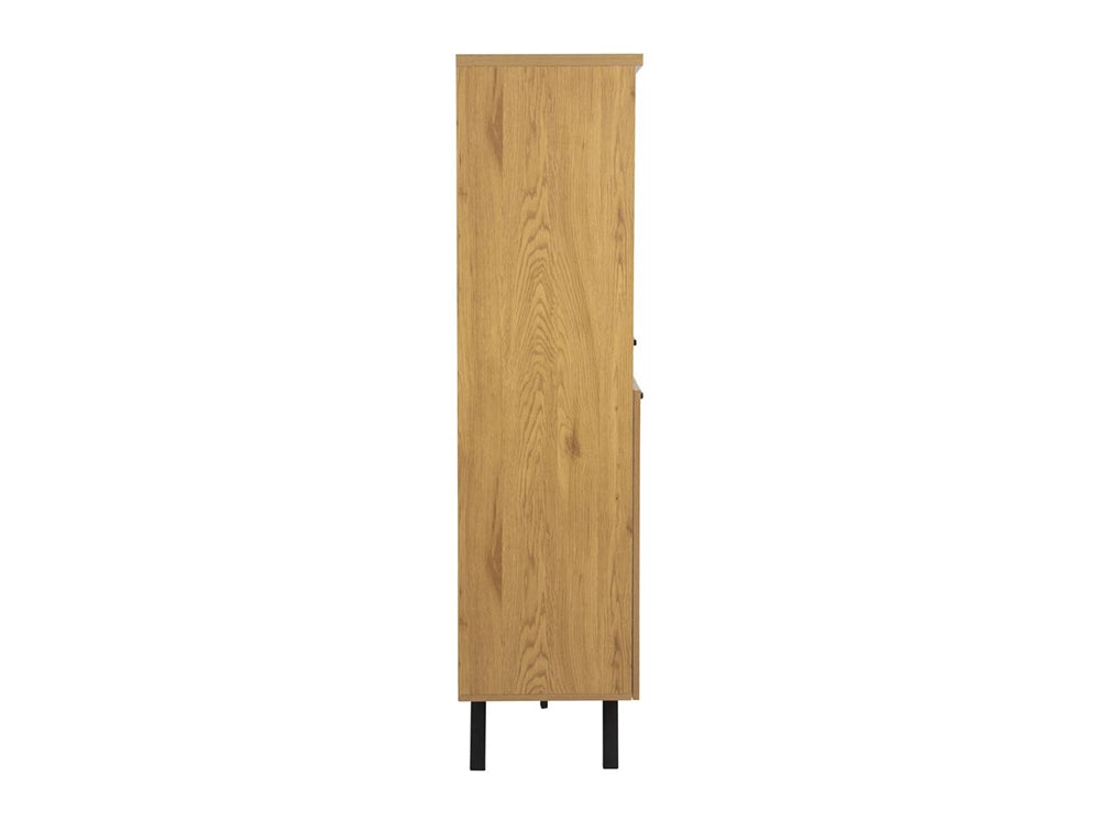 Kiara Display Cabinet Matte Oak 4
