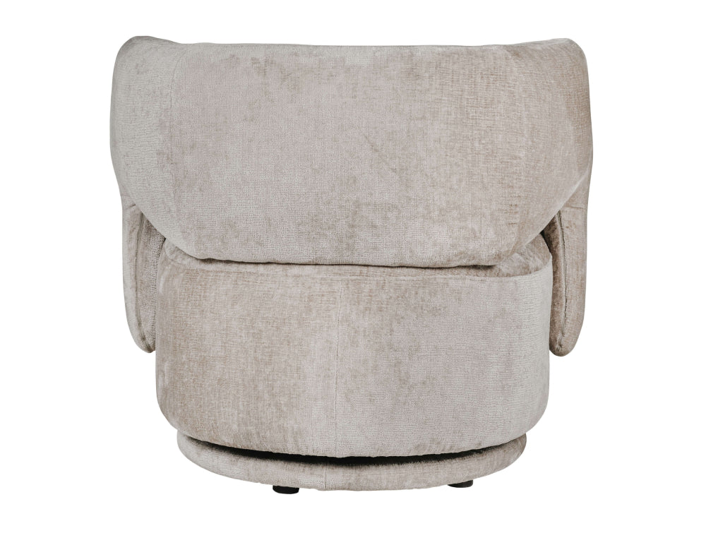 Kinsley Swivel Accent Chair Mink 3