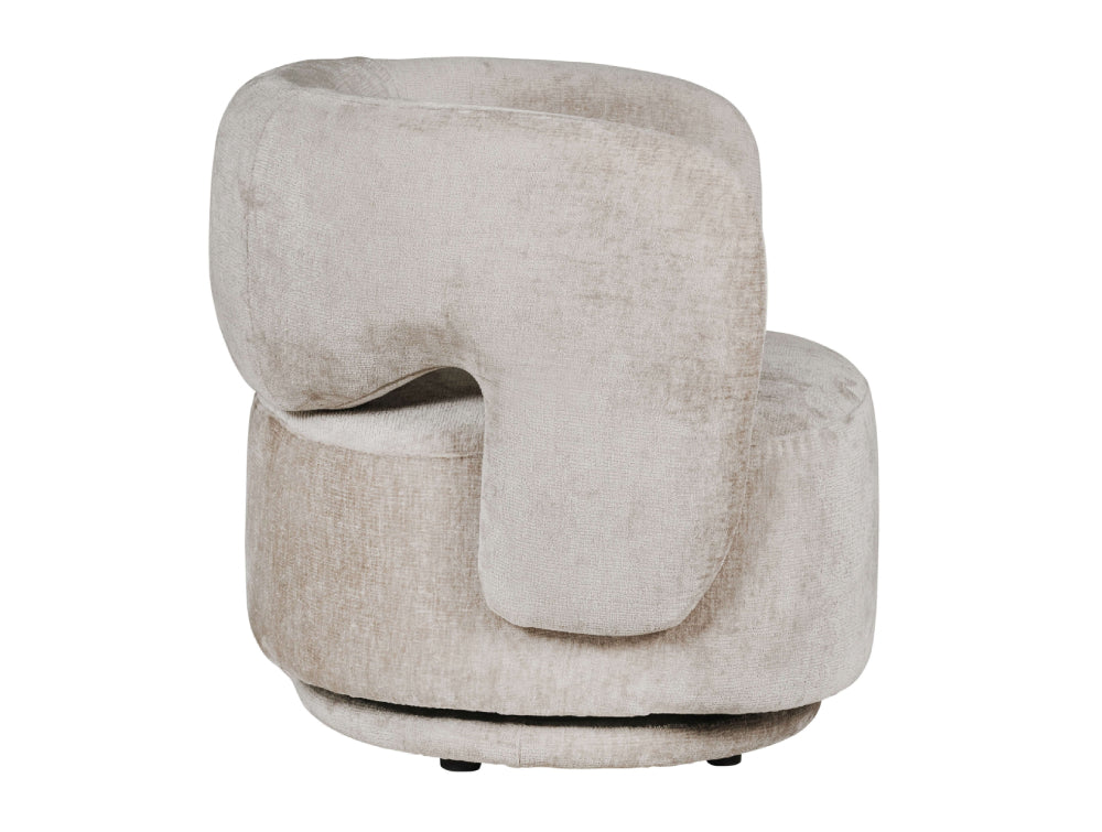 Kinsley Swivel Accent Chair Mink 4