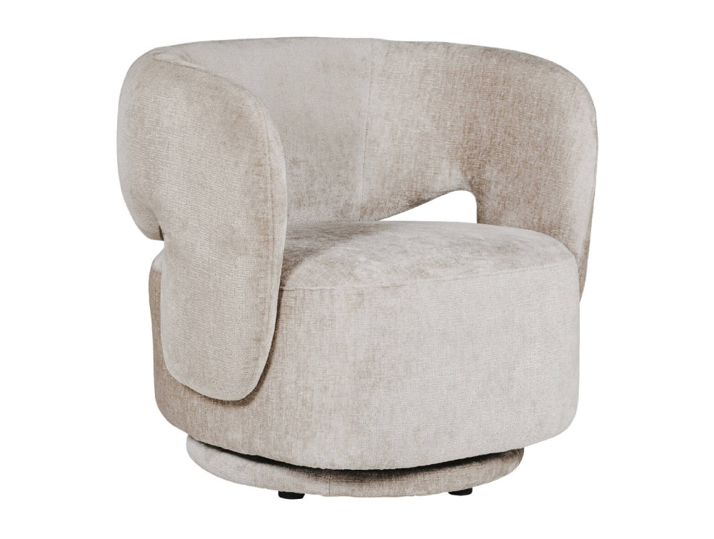 Kinsley Swivel Accent Chair Mink