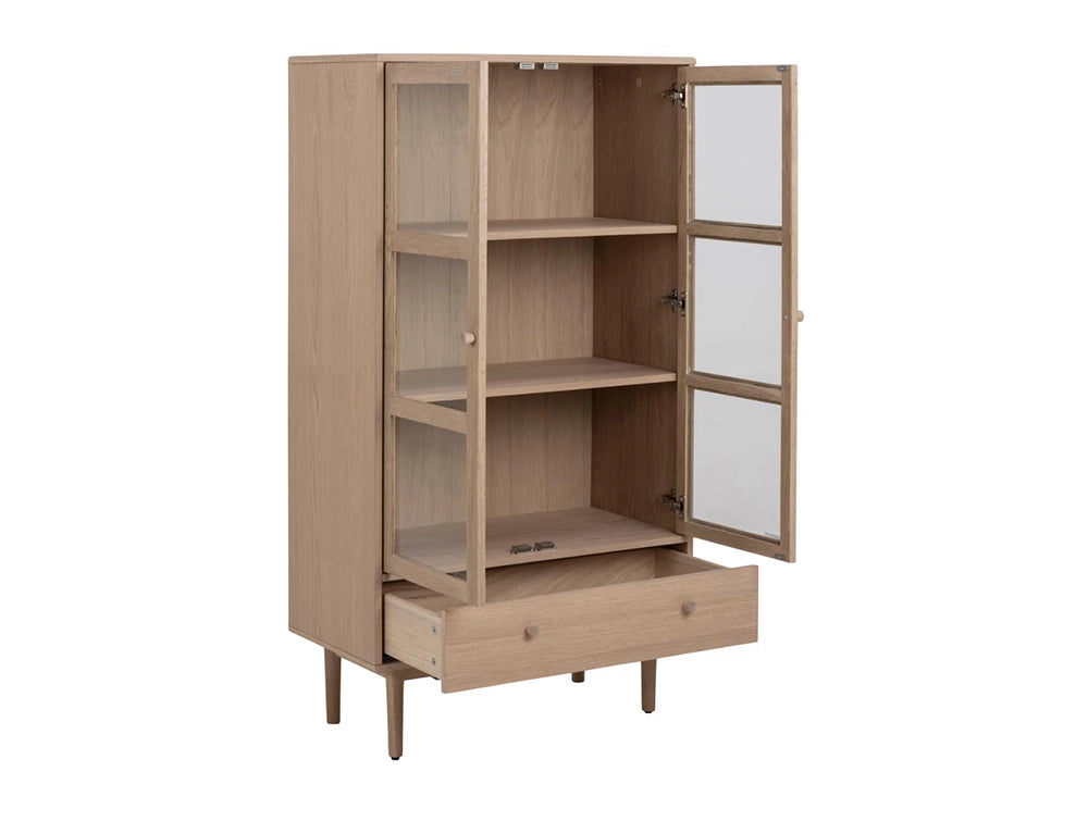 Krutcher Display Cabinet White Oak 3