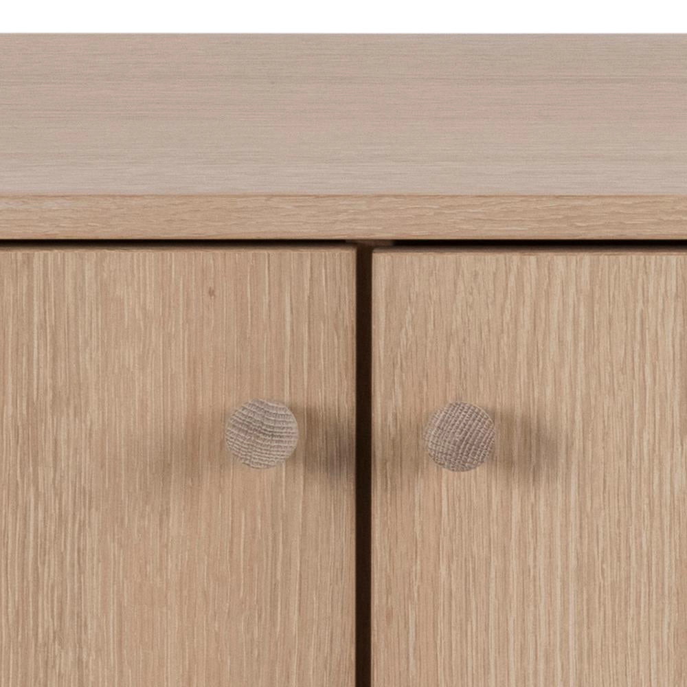 Krutcher Sideboard White Oak Handle Detail