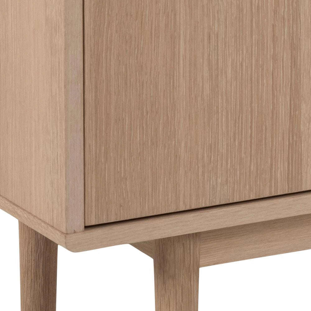 Krutcher Sideboard White Oak Side Corner Detail