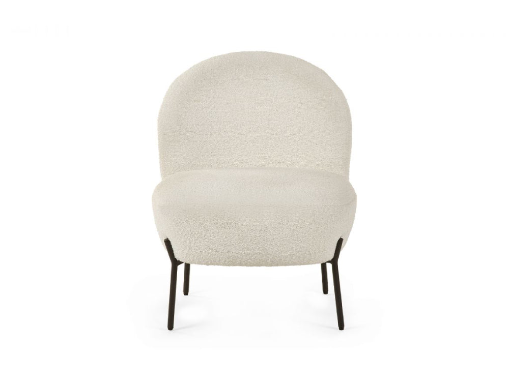 Laken Accent Chair Boucle Ivory 2