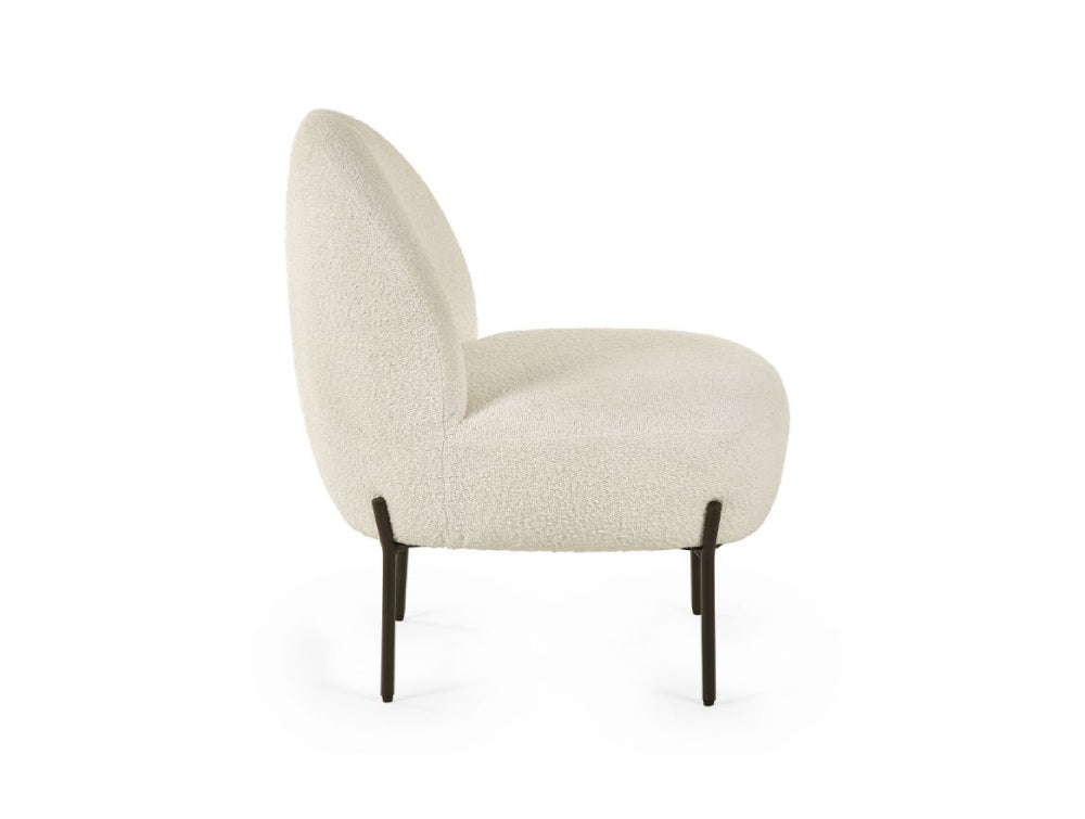 Laken Accent Chair Boucle Ivory 3