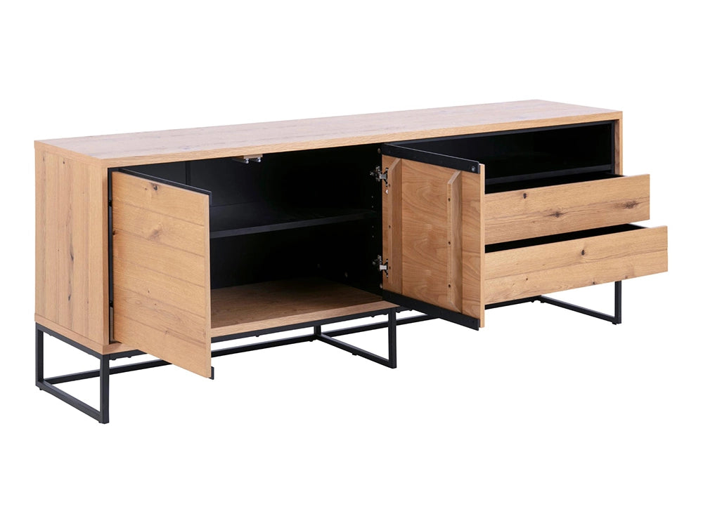 Lara Large Sideboard Matte Oak 3