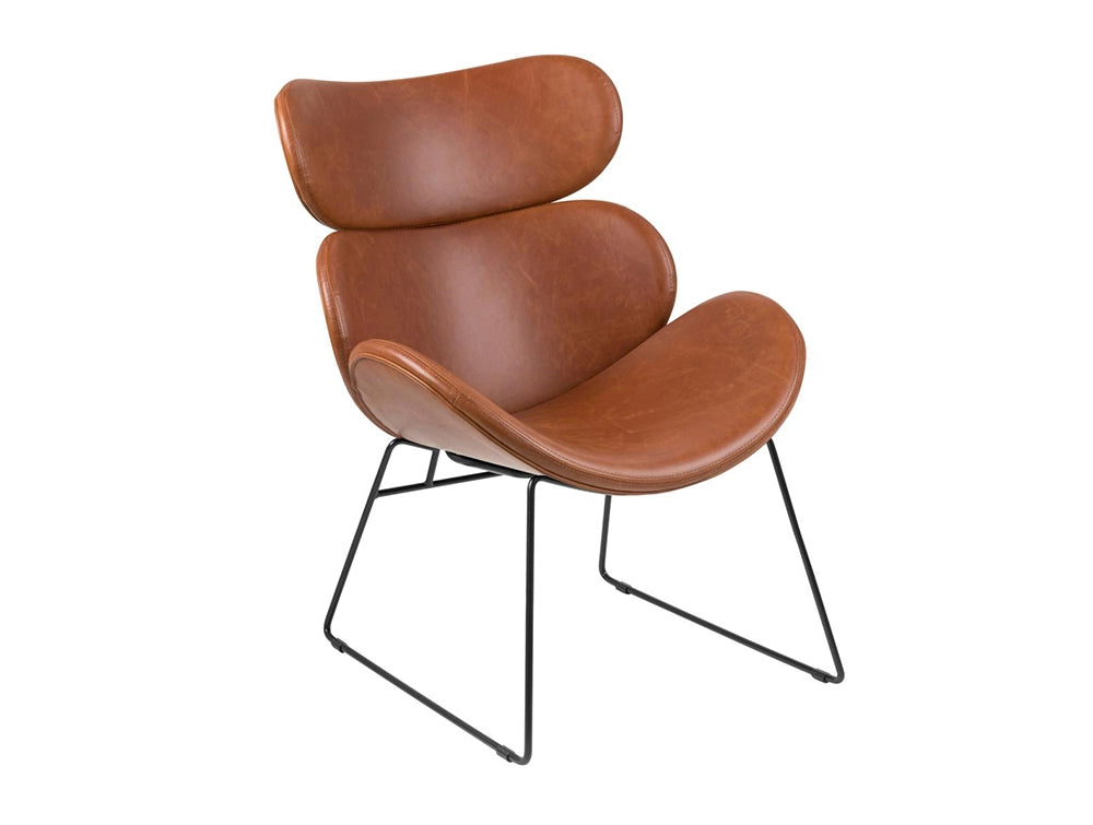 Lewis Accent Chair Brown