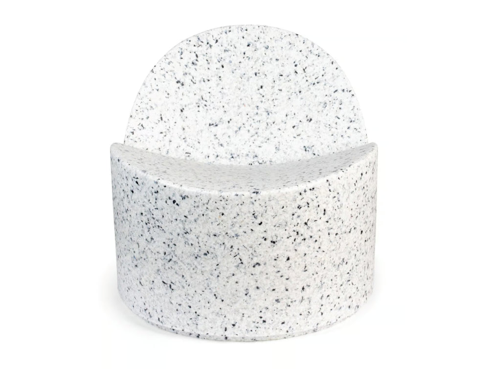 Liv Lounge Chair White Terrazzo 2
