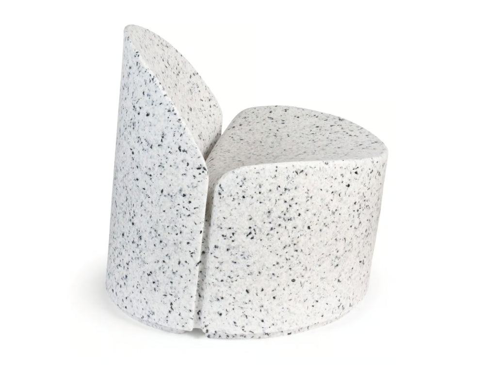 Liv Lounge Chair White Terrazzo 3