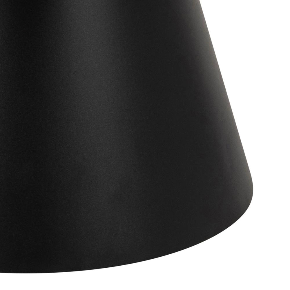 Lola Round Coffee Table Black Base Detail