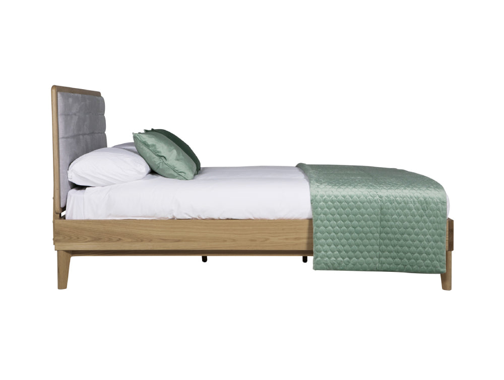 Luxe Oak Natural Bedframe 4'6" 3