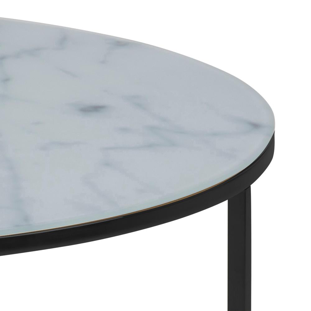 Lysa Round Coffee Table Edge Detail