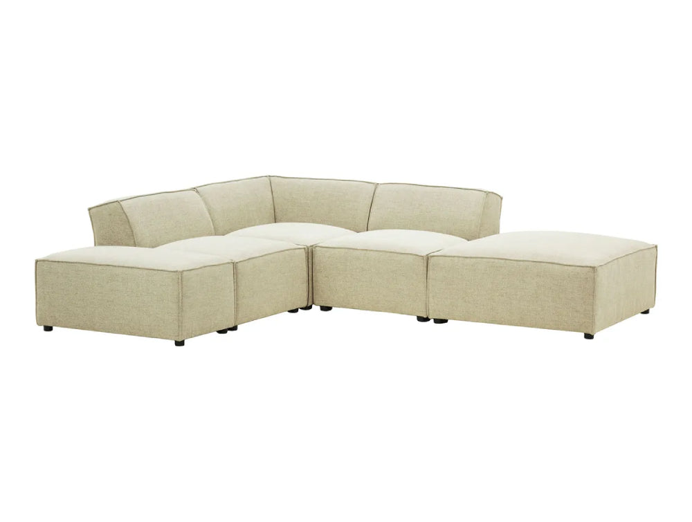 Max Corner Sofa - Beige (Cherub 0418)