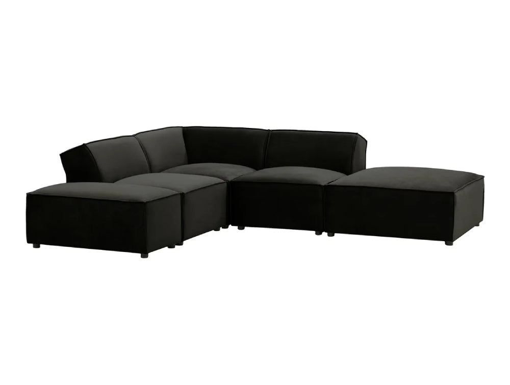 Max Corner Sofa - Black