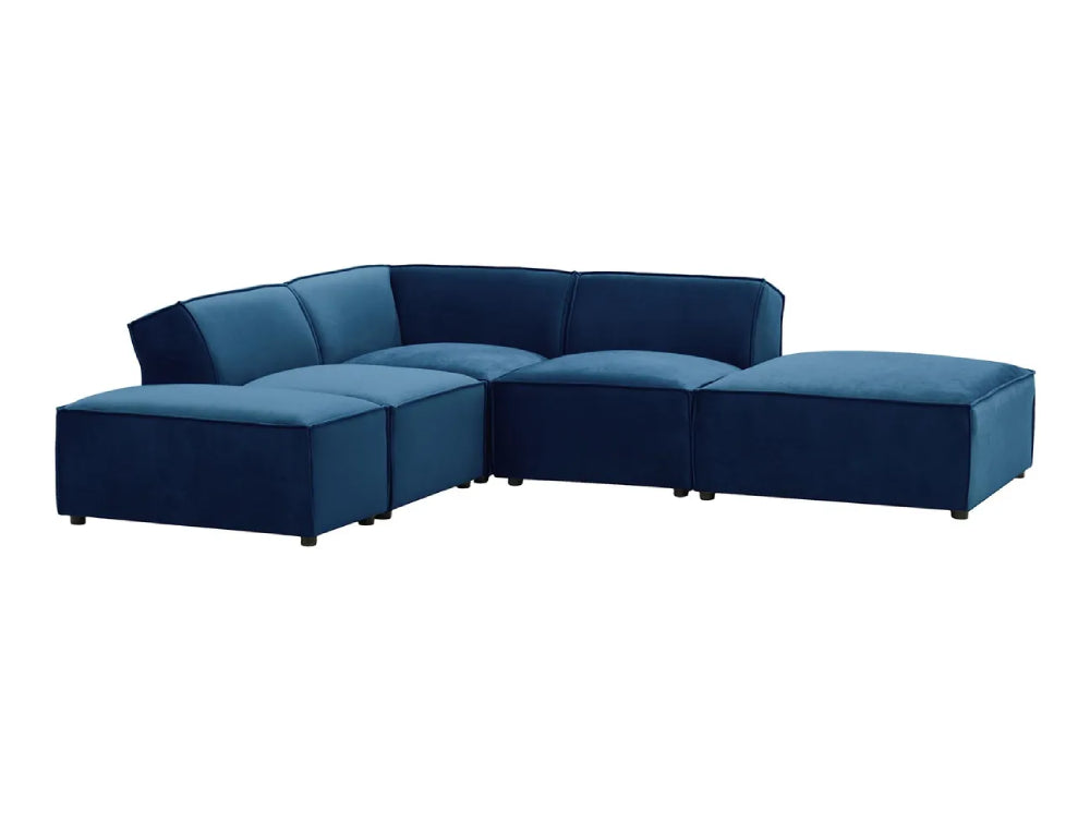 Max Corner Sofa - Blue