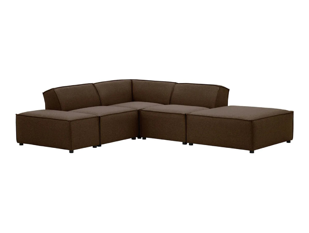 Max Corner Sofa - Brown