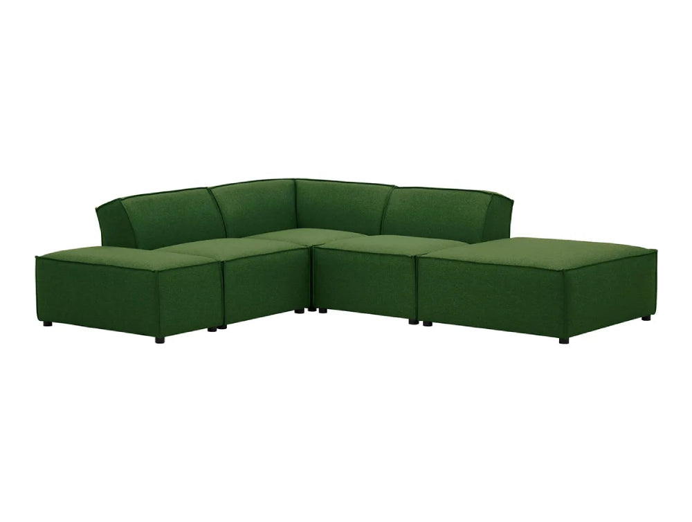 Max Corner Sofa - Dark Green (Malmo 37)