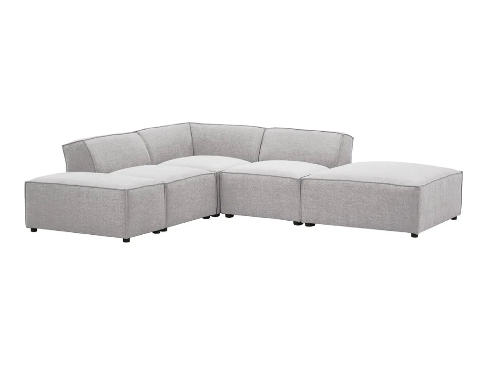 Max Corner Sofa - Light Grey (Cherub 0414)