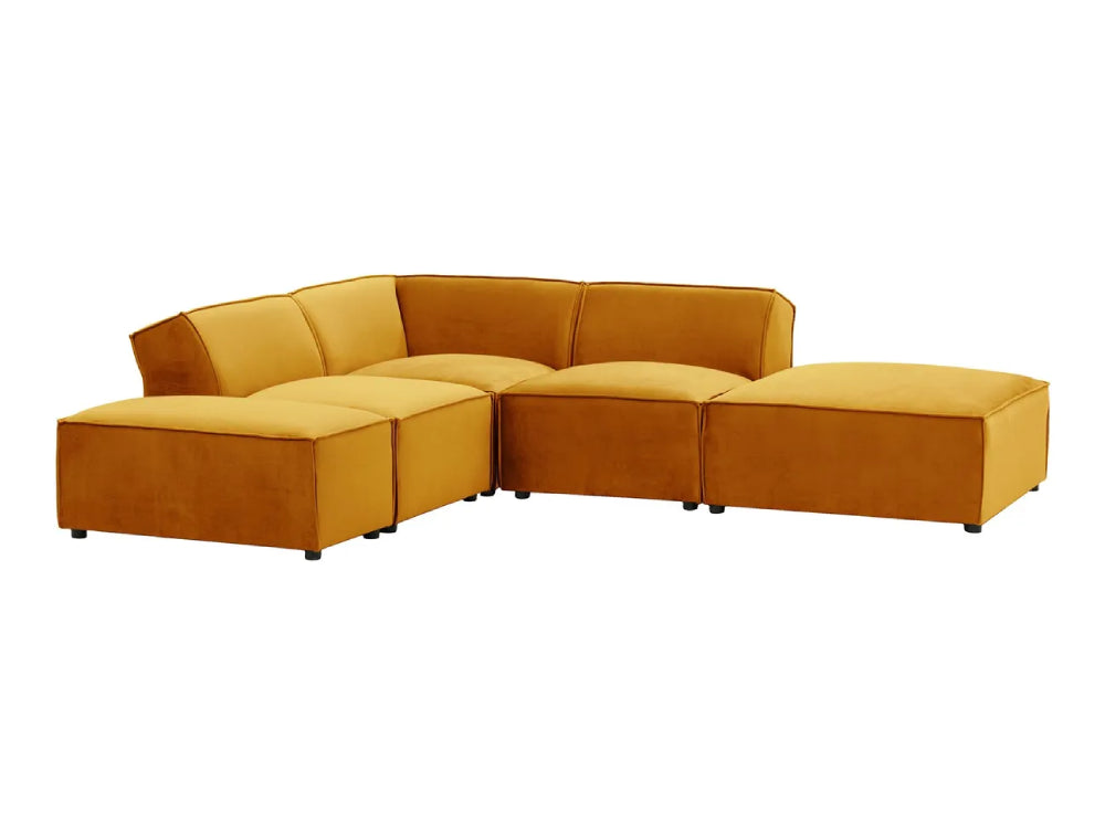 Max Corner Sofa - Mustard