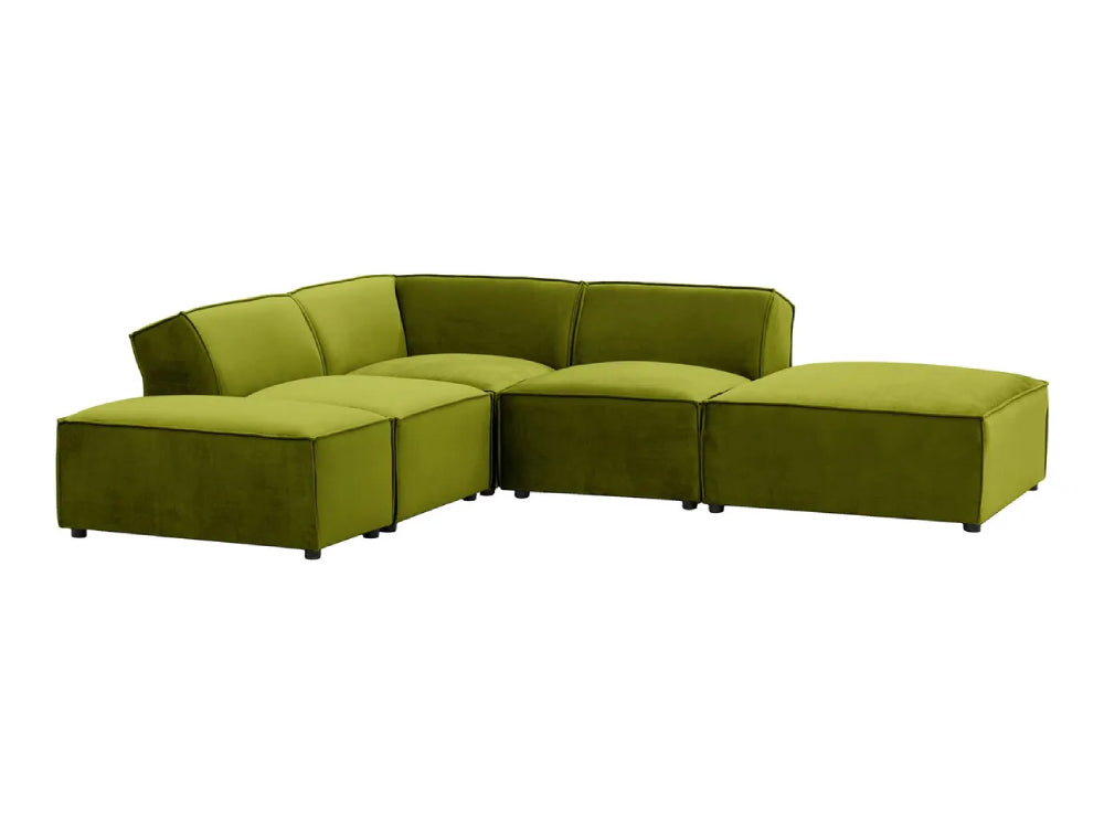 Max Corner Sofa - Olive