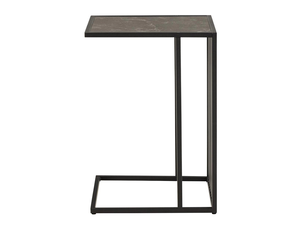 Melanie Side Table Black Marble 3