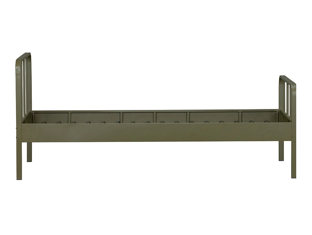 Mews Metal Bed Frame Army Green 2