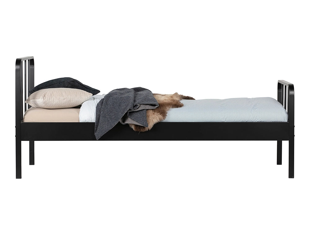 Mews Metal Bed Frame Black 3