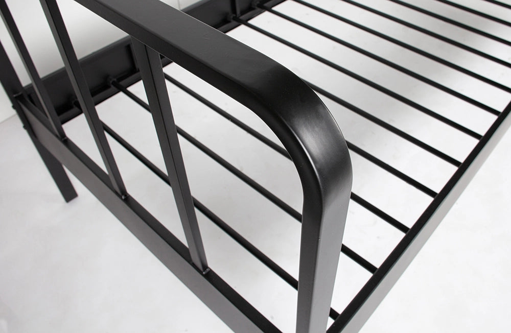 Mews Metal Bed Frame Black 5 Close Up Detail