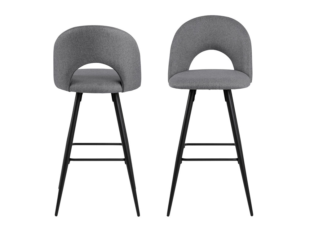 Mia Bar Stool Grey 2
