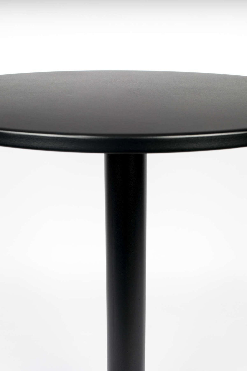 Miles Outdoor Dining Table Black Detail