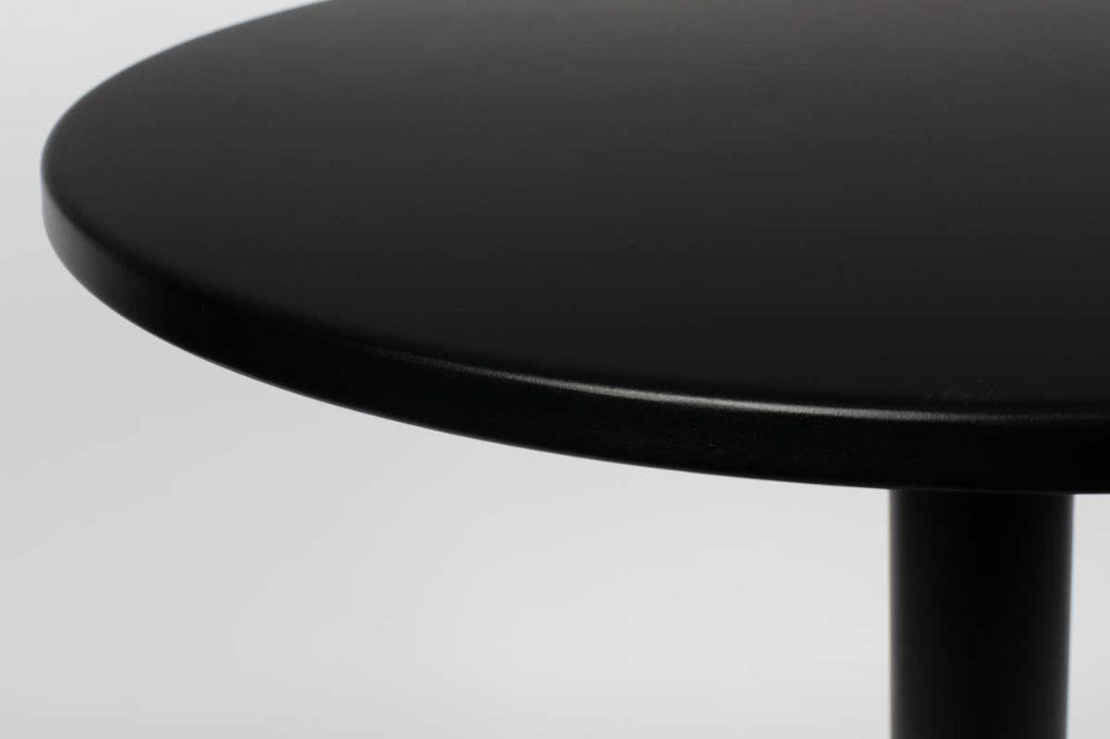Miles Outdoor Dining Table Black Top Detail