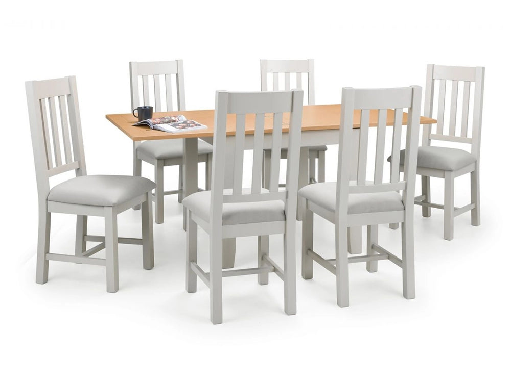 Monde Extending Dining Table and Wooden Chair 2