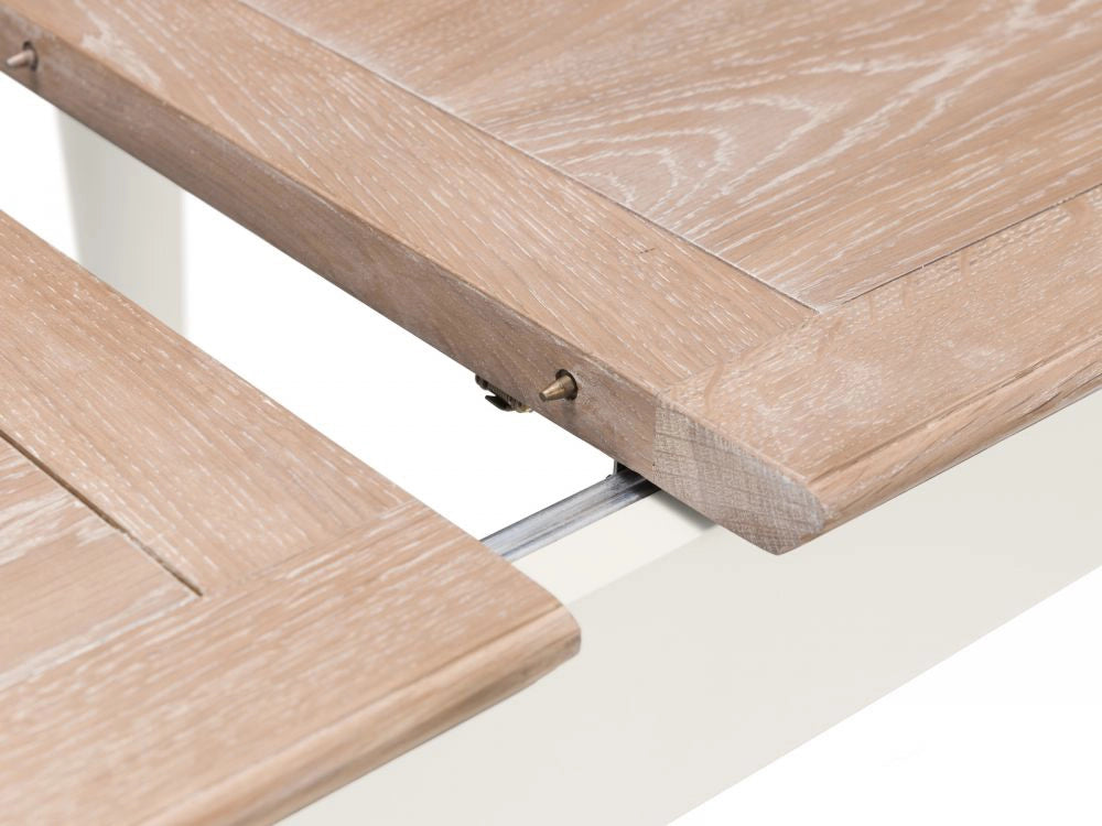 Nice Extending Dining Table Leaf Mechanish Detail