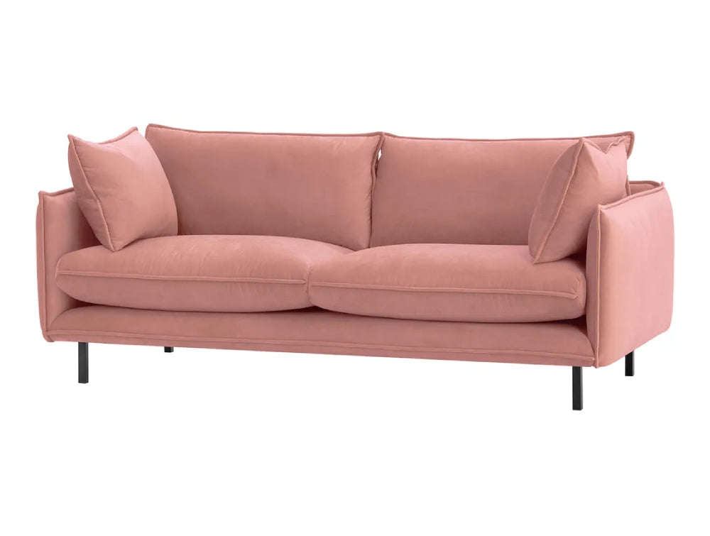 Noah 3 Seater Sofa - Rotten Pink