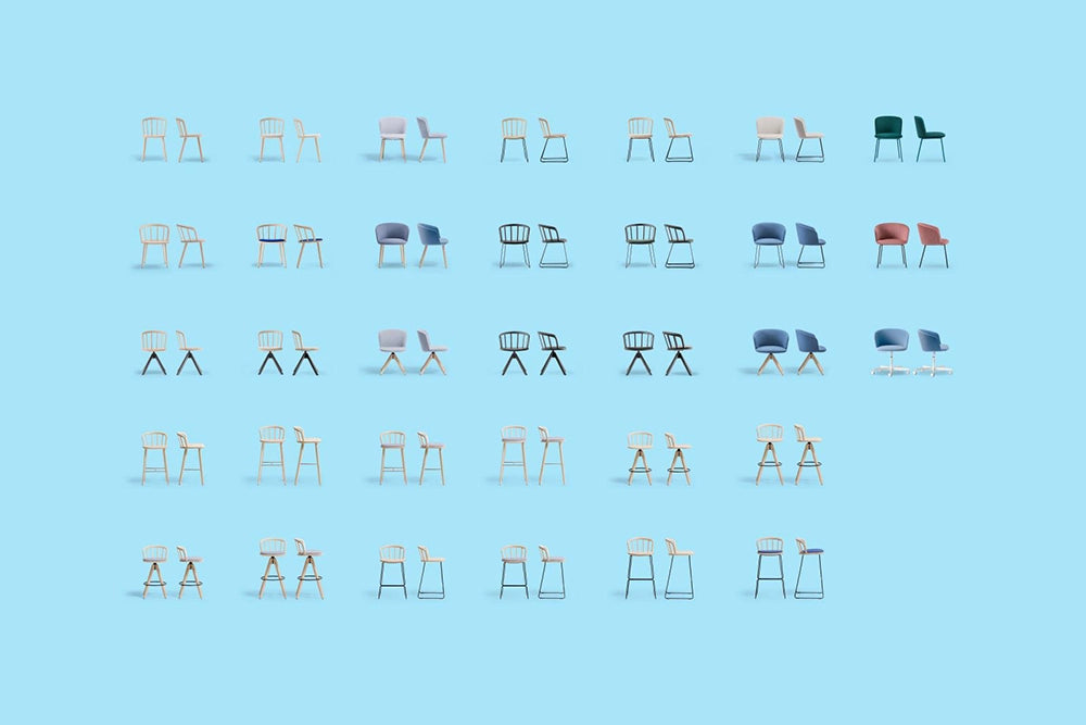 Nym Stools and Chairs Family