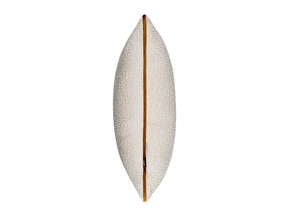 Oasis Medium Upholstered Cushion Cream Mustard 2