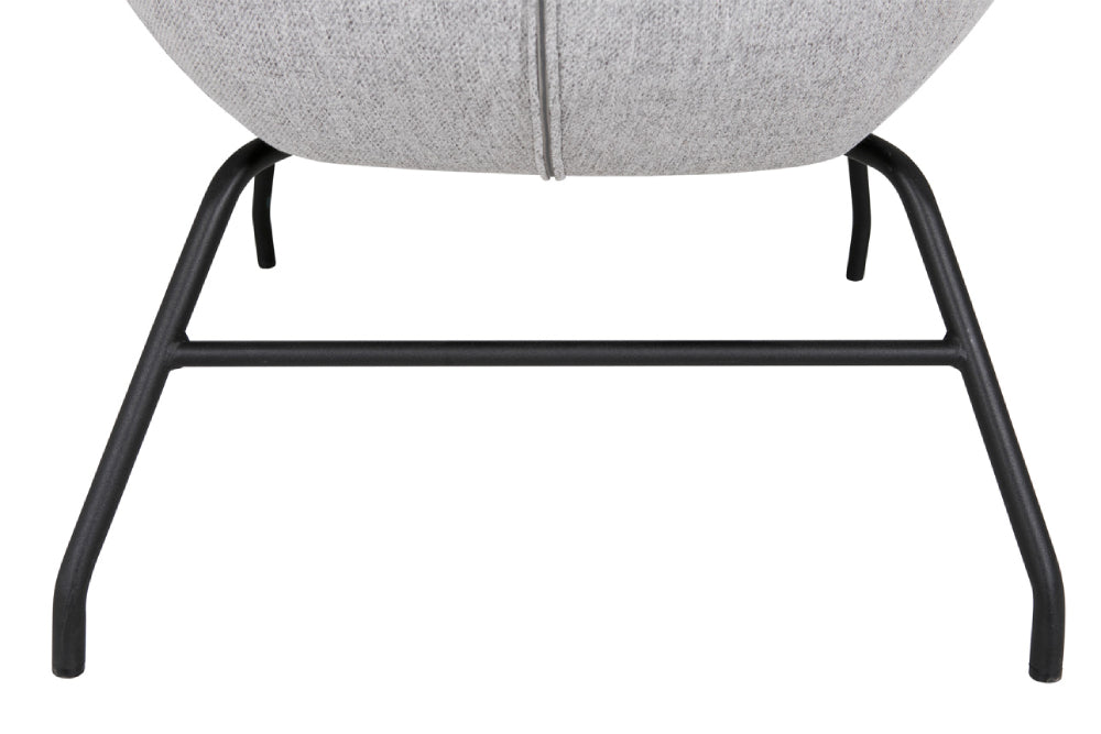 Opal Accent Chair Grey Legs Detail