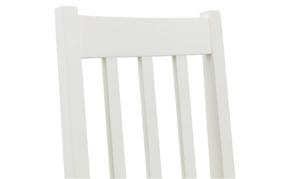 Orr Dining Chair Ivory Backrest Detail