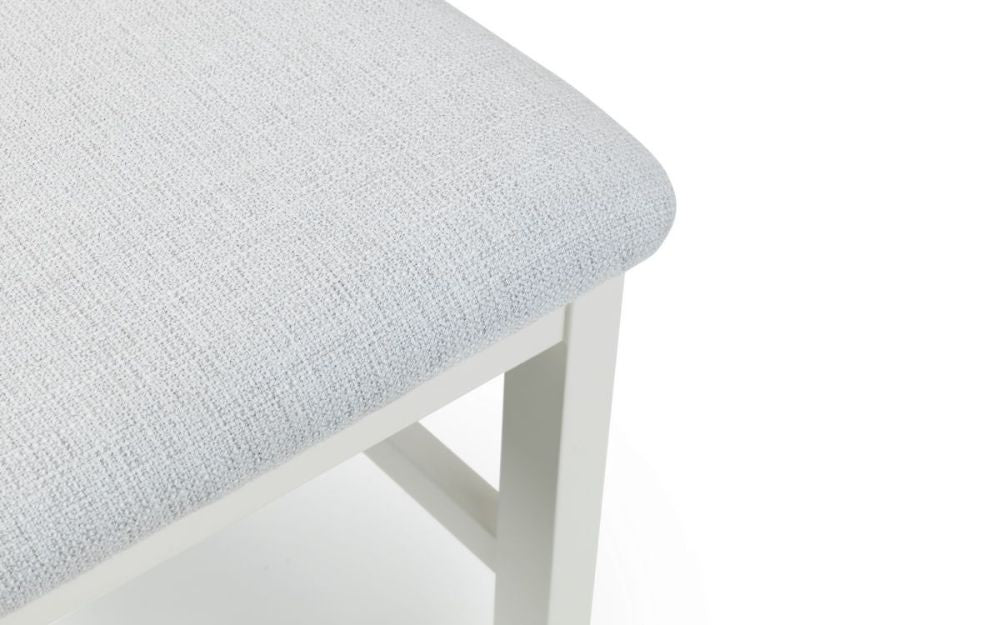 Orr Dining Chair Ivory Seat Detail